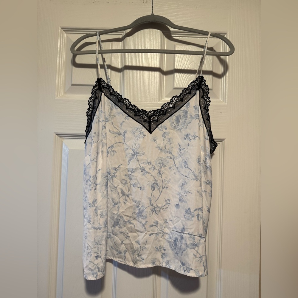 Y2K Toile Silky Cami Top XL